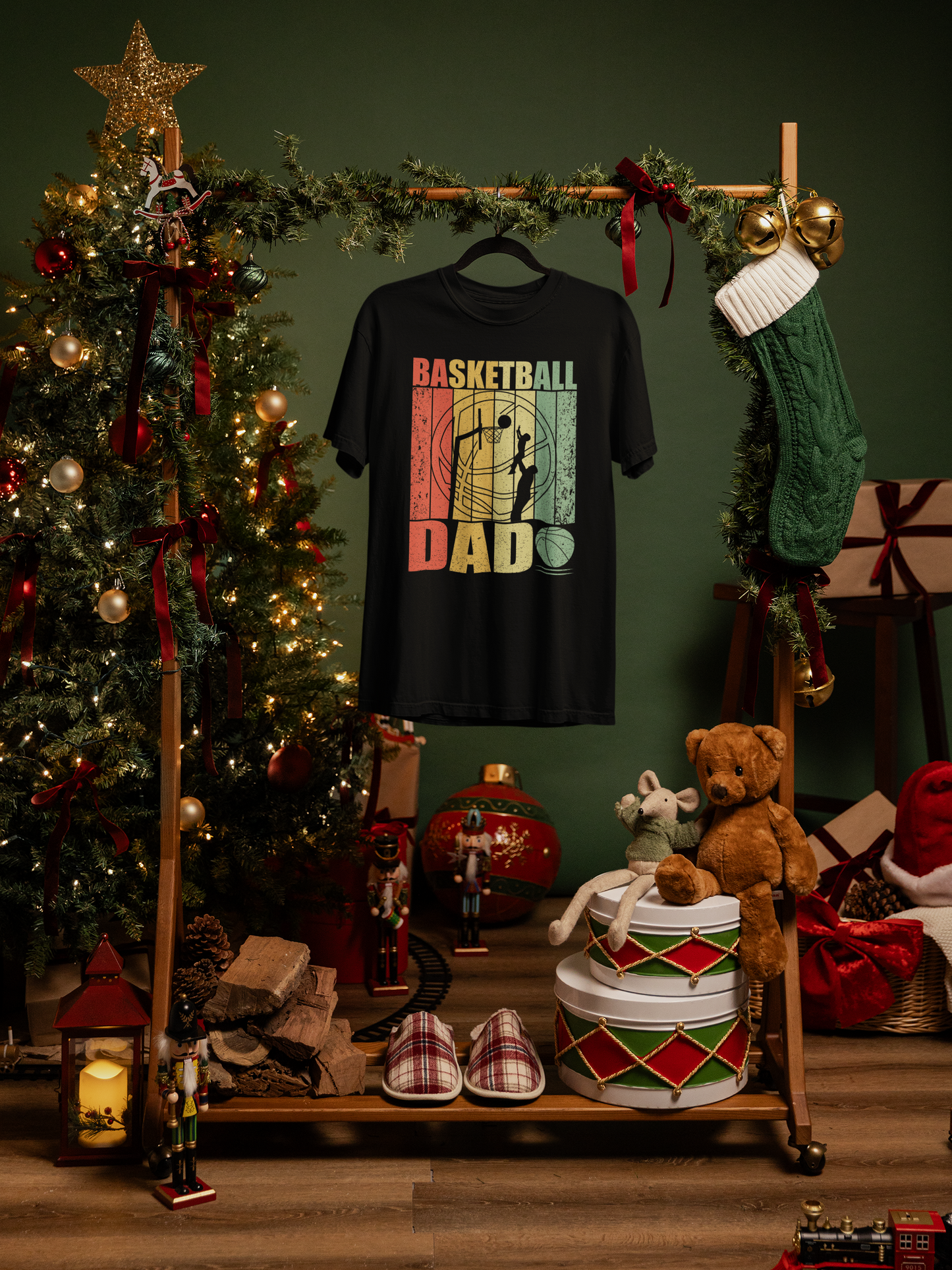 Heavy Luxury Roundneck Shirt – Basketball Dad
